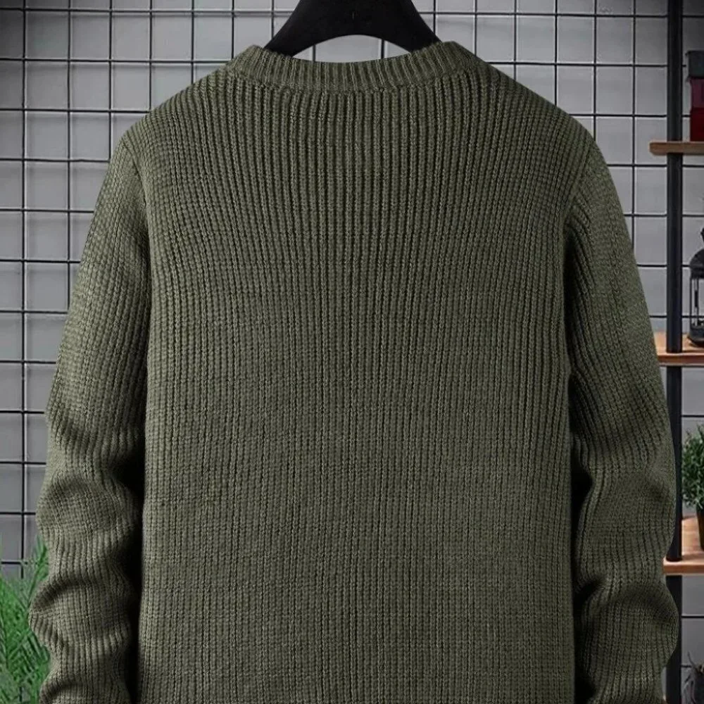 Green Mens Sweater